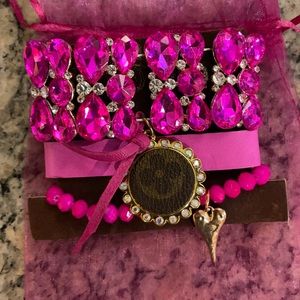 Beautiful upcycled bracelets